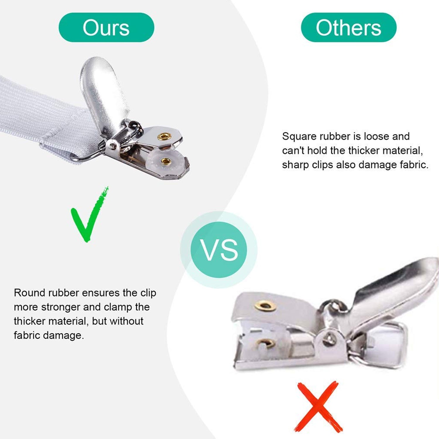 Adjustable Triangle Elastic Suspenders Gripper Holder Straps Clip For Bed Sheets (4 Pc) Adjustable Triangle Elastic Suspenders Gripper Holder Straps Clip For Bed Sheets (4 Pc)